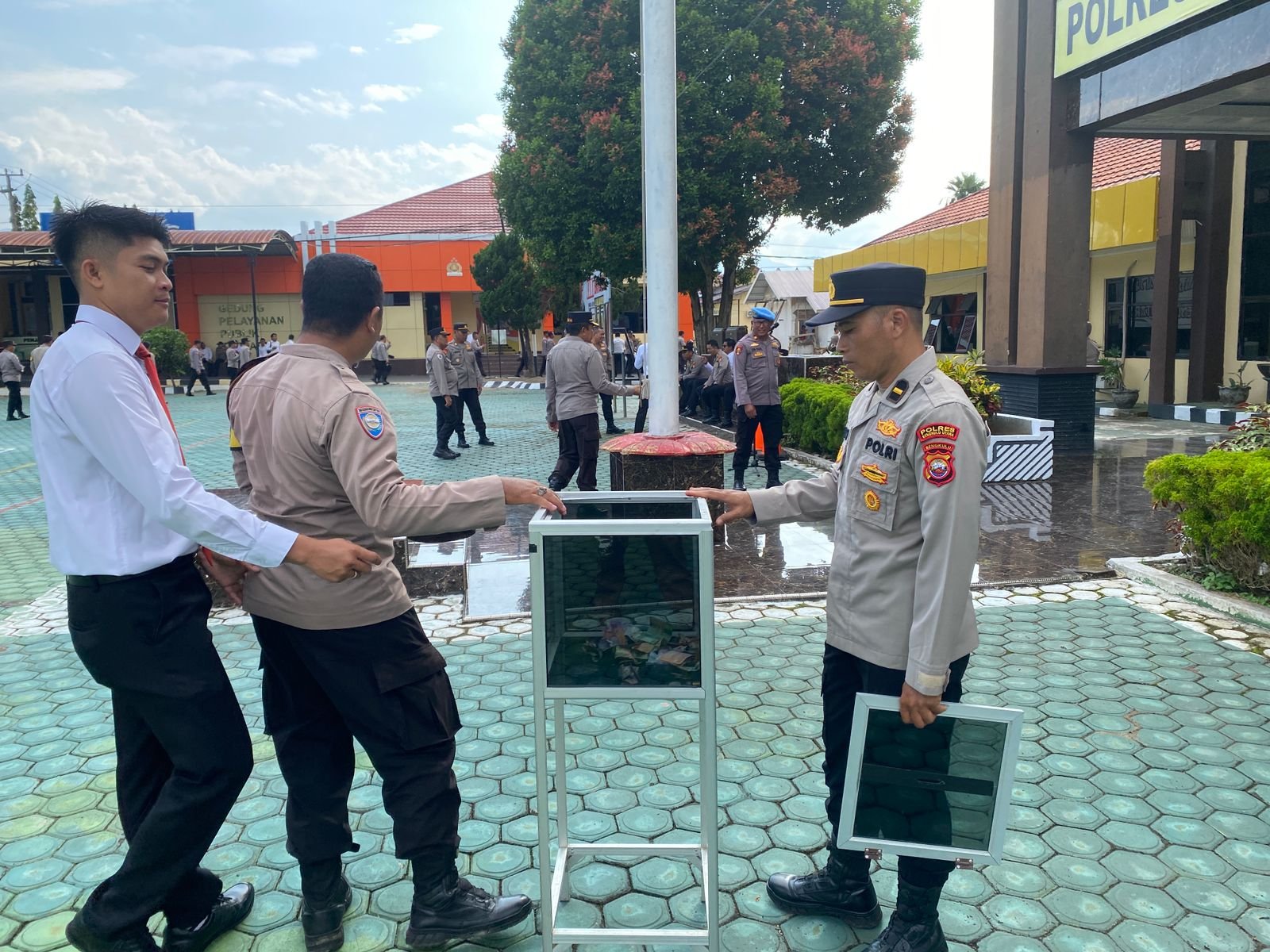 Polres Bengkulu Utara Gelar Sedekah Bersama, Wujud Kepedulian Sosial kepada Masyarakat