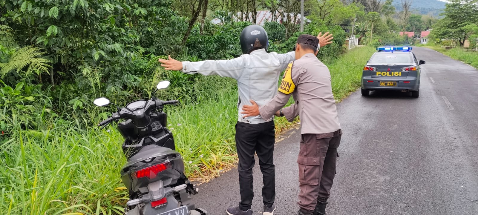 Polsek Selupu Rejang Gelar Razia Sajam dan Senpi, Situasi Wilayah Aman dan Kondusif