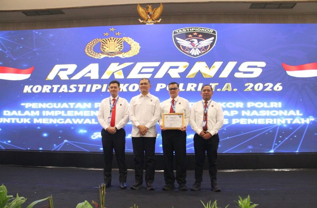 3 Tahun Berturut-Turut Ditreskrimsus Polda Bengkulu Borong Penghargaan Nasional Tipidkor Mabes Polri