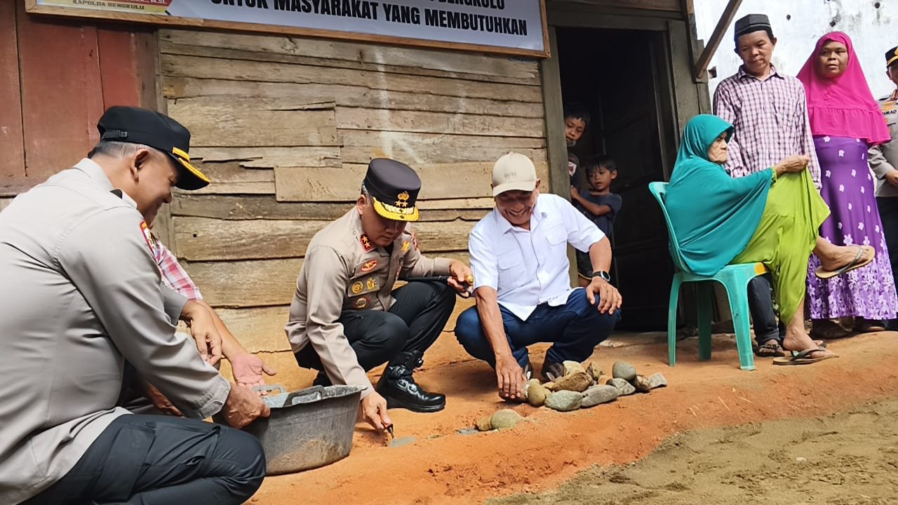 Program Bedah 80 Rumah, Jadi Momentum Peringati HUT Bhayangkara 2026