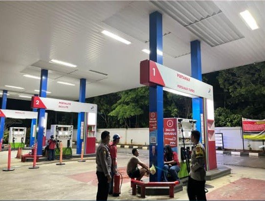Personel Polsek Taba  Penanjung LAKSANAKAN Patroli Dan Kontrol Situasi Kamtibmas