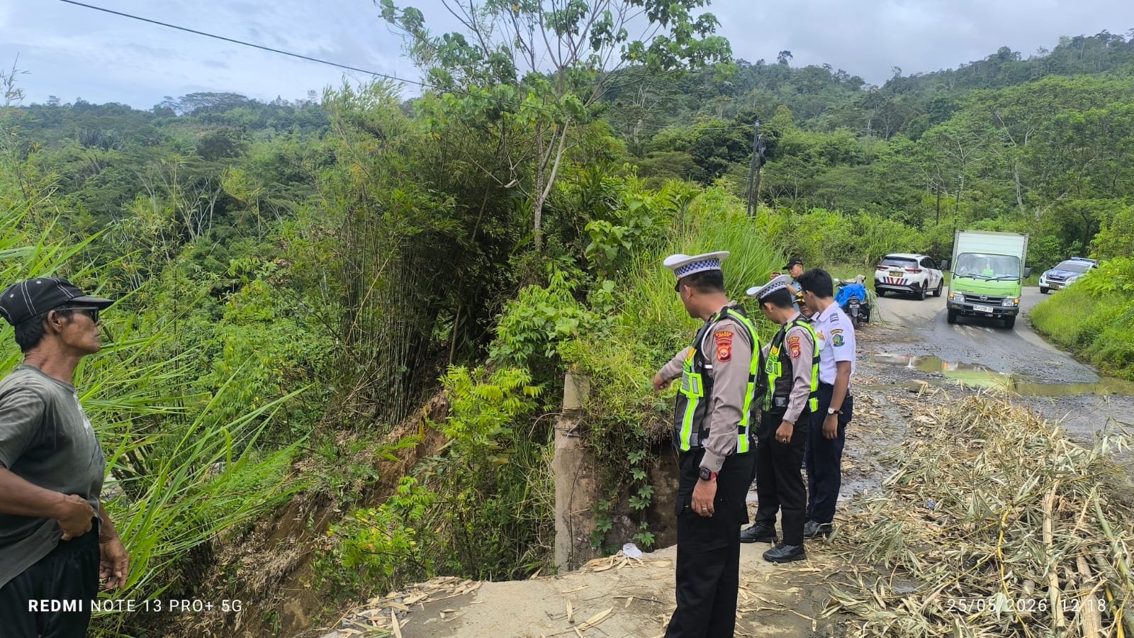 Satlantas Polres Lebong Lakukan Survei Jalan Bersama Lintas Sektoral, Petakan Titik Rawan