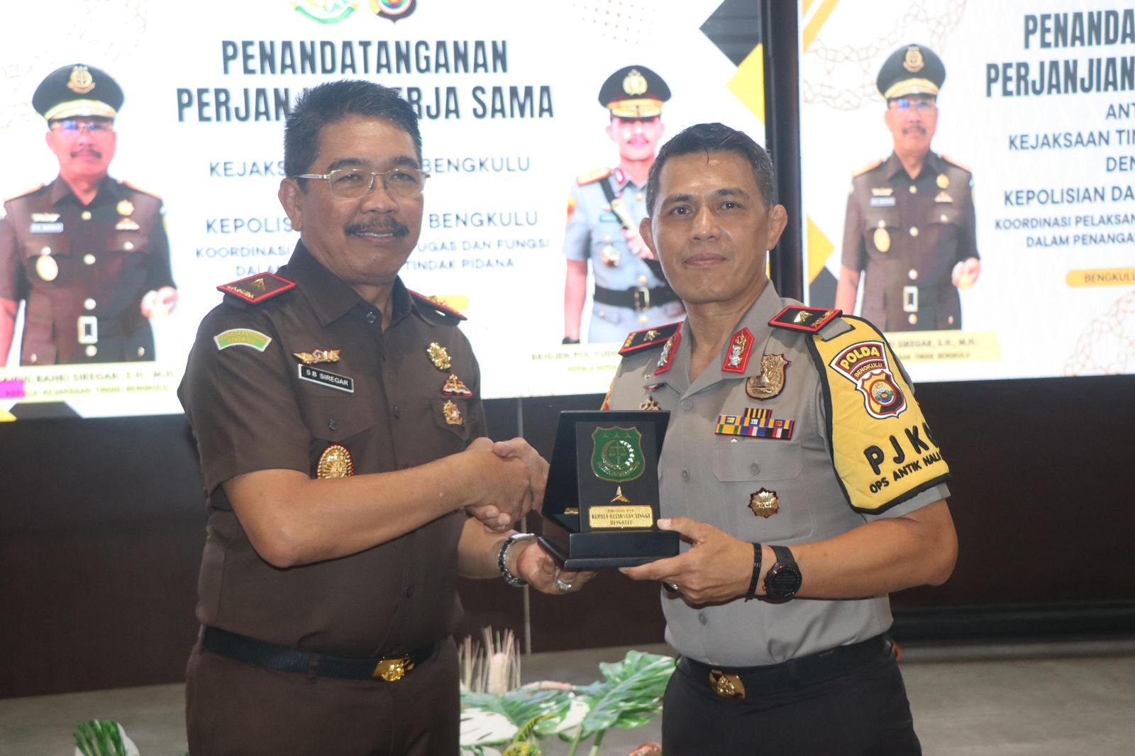 Kapolda Bengkulu Silaturahmi ke Kajati dan Teken PKS, Perkuat Koordinasi Penegakan Hukum