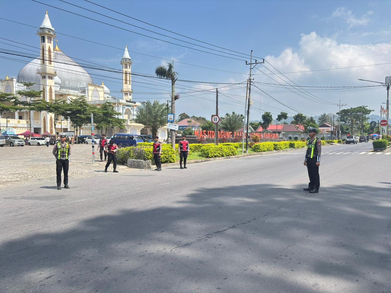 Satlantas Polres Kepahiang Laksanakan Pengaturan dan Pengamanan Pemulangan Jamaah Haji Tahun 2026