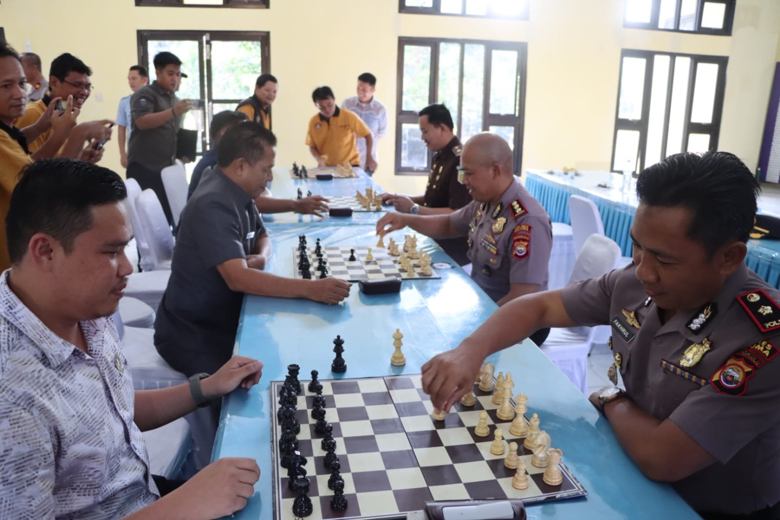 Pembukaan Turnamen Catur Kapolres CUP 2026 Hari Bhayangkara Ke – 80