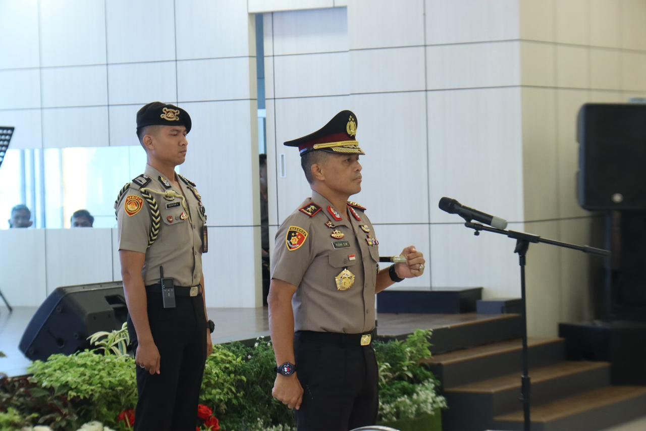 Kapolda Bengkulu Pimpin Upacara Sertijab Sejumlah Pejabat Utama dan Kapolres Jajaran