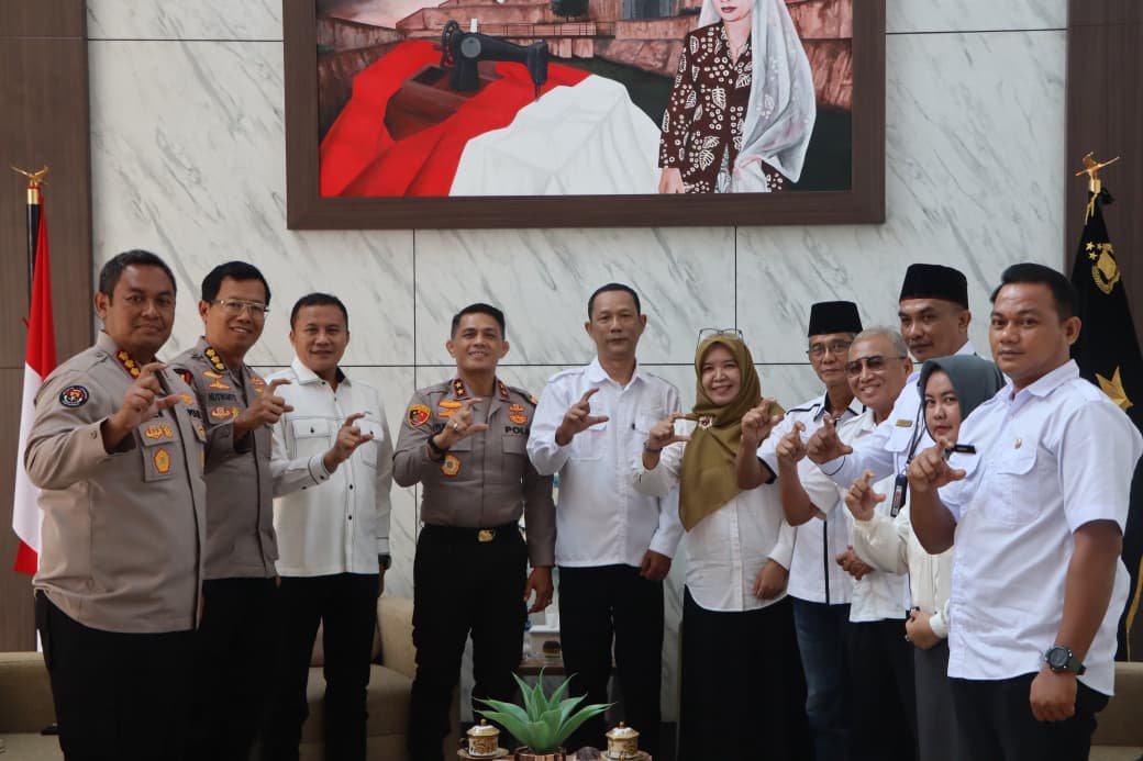 Kapolda Bengkulu Terima Audiensi Komisi Informasi, Perkuat Komitmen Keterbukaan Informasi Publik