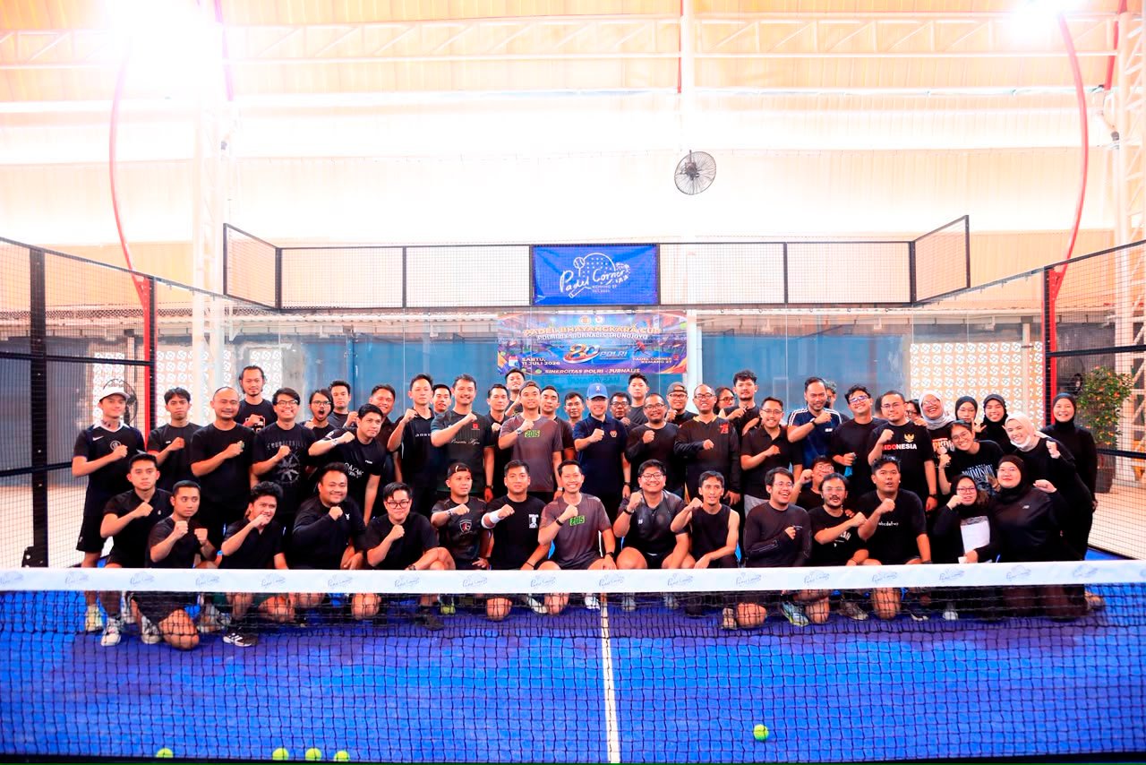 Polri Bersama Jurnalis Trunojoyo Gelar Padel Bhayangkara Cup 2026, Perkuat Sinergi Polri dan Media