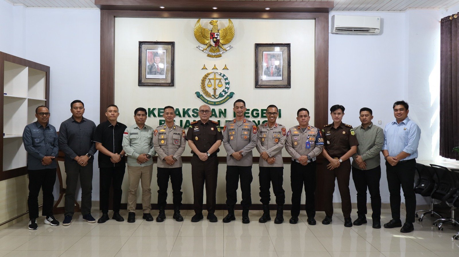 Perkuat Sinergitas Penegakan Hukum, Kapolres Rejang Lebong Silaturahmi ke Kejaksaan Negeri